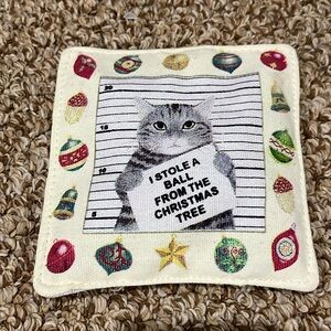 Smells like. Christmas lol. Coaster.